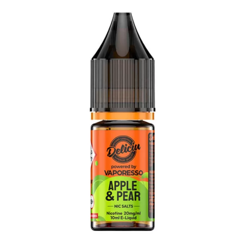 Apple & Pear Nic Salt E-Liquid by Deliciu (10ml) - 10mg
