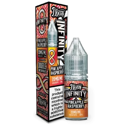 DOOZY INFINITY PINEAPPLE RASPBERRY 10ML NIC SALT E-LIQUID