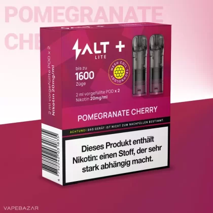 Salt+ Lite Pod – Pomegranate Cherry (2er Pack) - Kirsche / Granatapfel