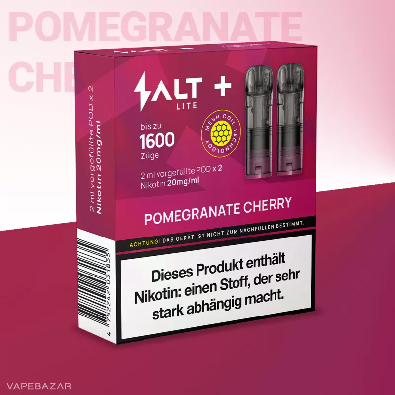 Salt+ Lite Pod – Pomegranate Cherry (2er Pack) - Kirsche / Granatapfel