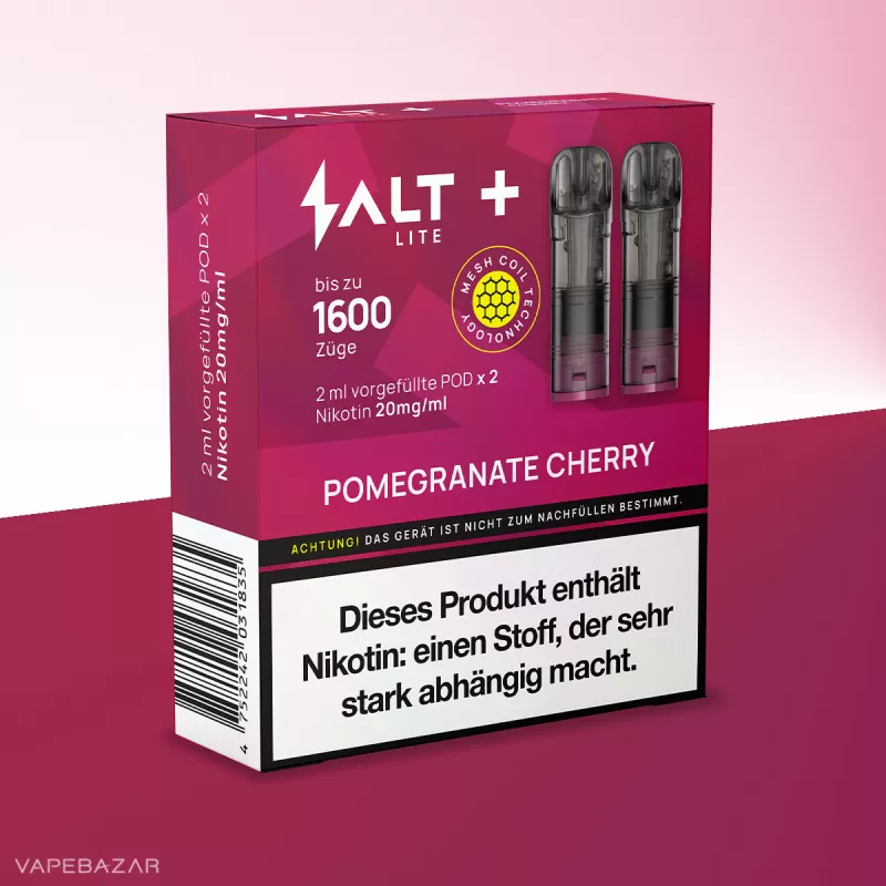 Salt+ Lite Pod – Pomegranate Cherry (2er Pack) - Kirsche / Granatapfel - Image 2