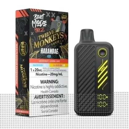 Flavour Beast Mode Max 2 – Harambae Iced – 50,000 Puffs