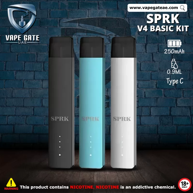 SPRK BASIC VAPE KIT V4 - Night Black