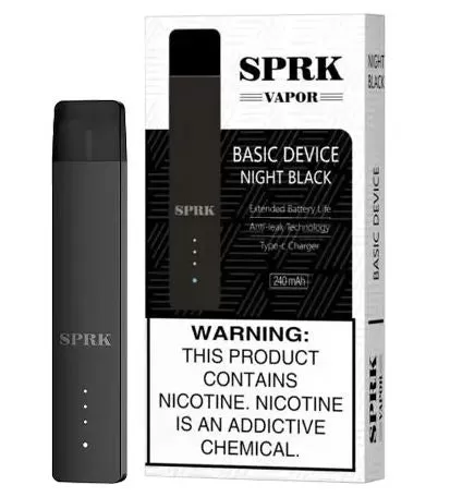 SPRK BASIC VAPE KIT V4 - Night Black - Image 3