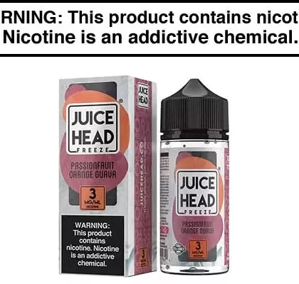 PASSIONFRUIT ORANGE GUAVA FREEZE BY JUICE HEAD 100ML - Vapejuice
