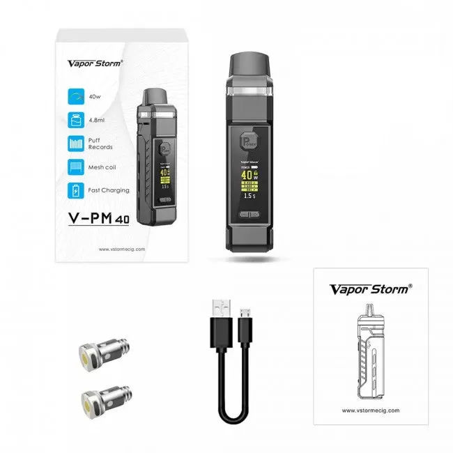 Vapor Storm V-PM 40 Mod Pod Kit 40W - Image 3