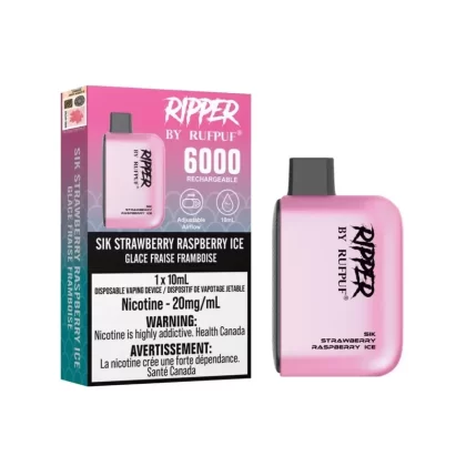 RIPPER 6000 – SIK STRAWBERRY RASPBERRY ICE