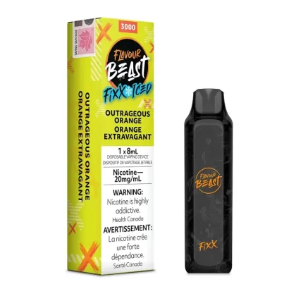 FLAVOUR BEAST FIXX 3000 – OUTRAGEOUS ORANGE
