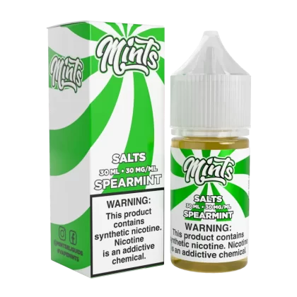Mints Vape Co SALT - Spearmints - 30ML E-Liquid - 30MG
