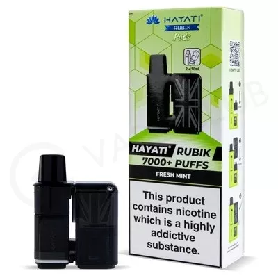 Fresh Mint Hayati Rubik 7000 Refill Pack