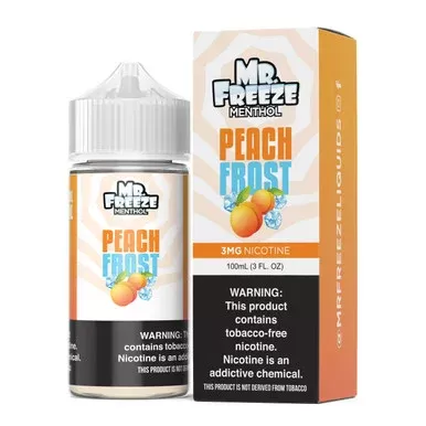 Peach Frost Mr. Freeze Tobacco-Free Nicotine 100mL