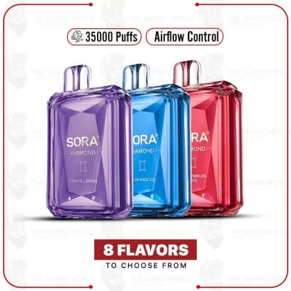 Sora Diamond 35k Puffs Disposable Vapes - Thevapersworld