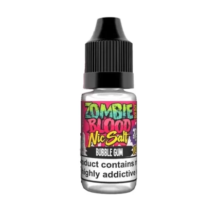Zombie Blood Bubblegum Nic Salt Vape Juice - 10 Pack - Strength