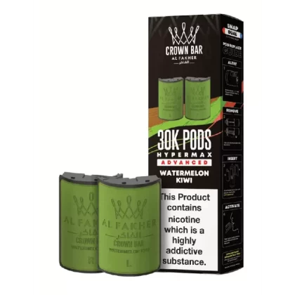 Al Fakher 30k Hypermax Prefilled Pods Watermelon Kiwi