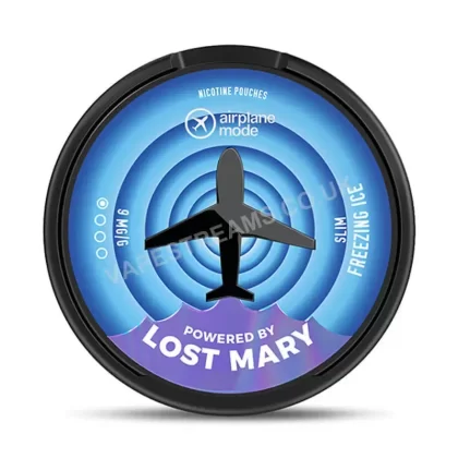 Lost Mary Airplane Mode Freezing Ice Nicotine Pouch - Vapestreams Co