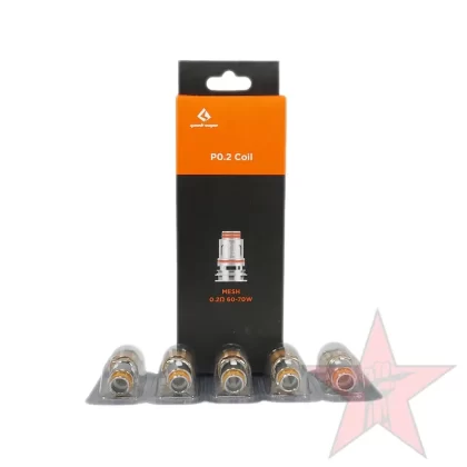 Geekvape P Series Replacement Coils – 5 Pack - Redstarvapor