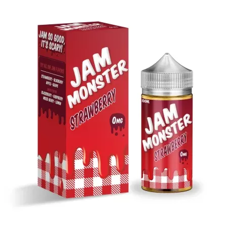Jam Monster 100ml Shortfill Strawberry