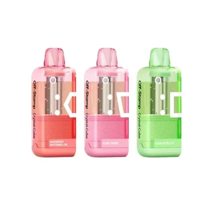 Off-Stamp X-CUBE Crystal 35K Disposable Pod (Requires Kit for Use) - Bangin' Strawberry, Bangin' Watermelon