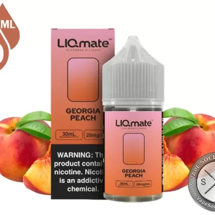 Georgia Peach LIQmate Salts by 7 Daze 30ml
