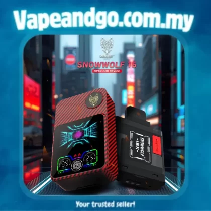 Snowwolf 16k Device & Empty Cartridge Registered - Vapeandgo Com My