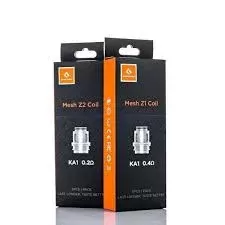 Geek Vape Zeus Z Series Mesh Replacement Coil 5pk - Resistance#Z1 .40 Ohm>Z2 .20 Ohm>0.15 Ohm>0.25 Ohm>0.15 Ohm XM