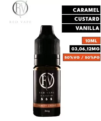 Trinity Creme eLiquid by Red Vape 10ml - 12mg / 10ml