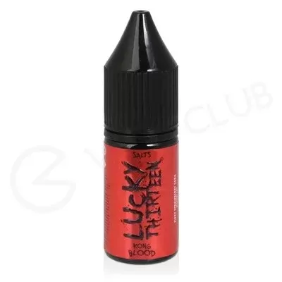 Kong Blood Nic Salt E-Liquid by Lucky Thirteen