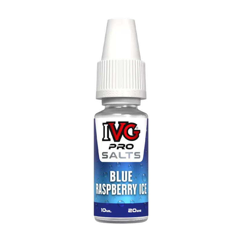 Blue Raspberry Ice Nic Salt by IVG Pro - 10ml - Vape Product, Vape Product
