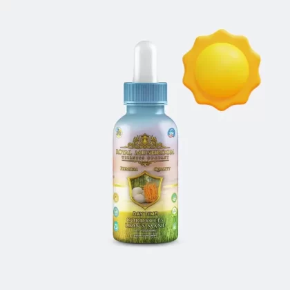 Royal Mushroom Day Time Tincture | Lion’s Mane & Cordyceps Extract