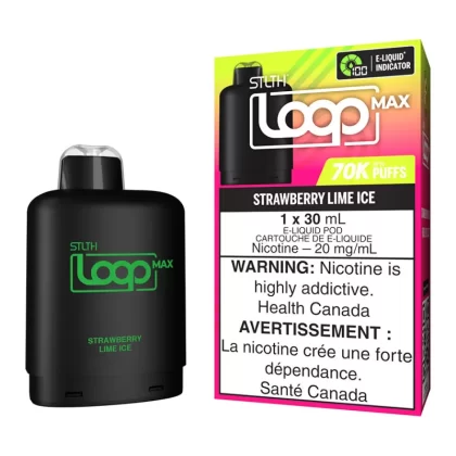 STLTH Loop Max E-Liquid Pod Pack - Strawberry Lime Ice 30ml - 20mg/ml