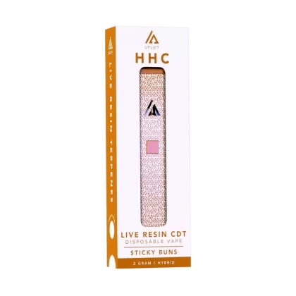 Uplift HHC CDT Vaporizer – 2000mg - Strain#MAC>Sherbet>Sticky Buns (C20ACB)