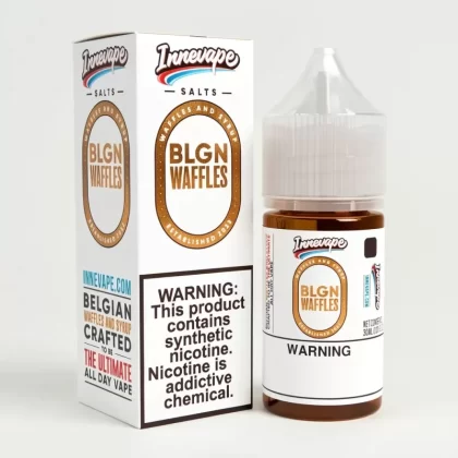 BLGN Waffles SALT by Innevape 30mL Nicotine Salt Made in USA - Vape Product; Vape Product, Vape Product