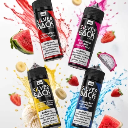 Silverback 120ml 3mg - Blueberry Grape
