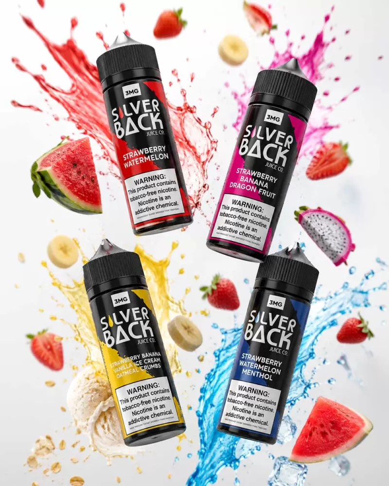 Silverback 120ml 3mg - Blueberry Grape