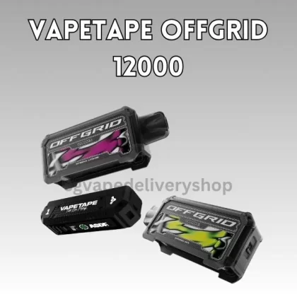 Vapetape Unplug/Offgrid 12000 Puffs - Strawberry Grapple (Cartridge)
