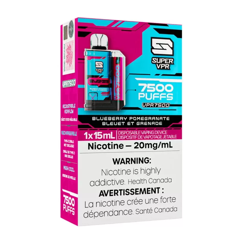 SUPER VPR 7500 – BLUEBERRY POMEGRANATE