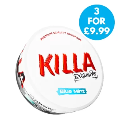 Killa Exclusive Snus Nicotine Pouches 16.5mg - Vape Co