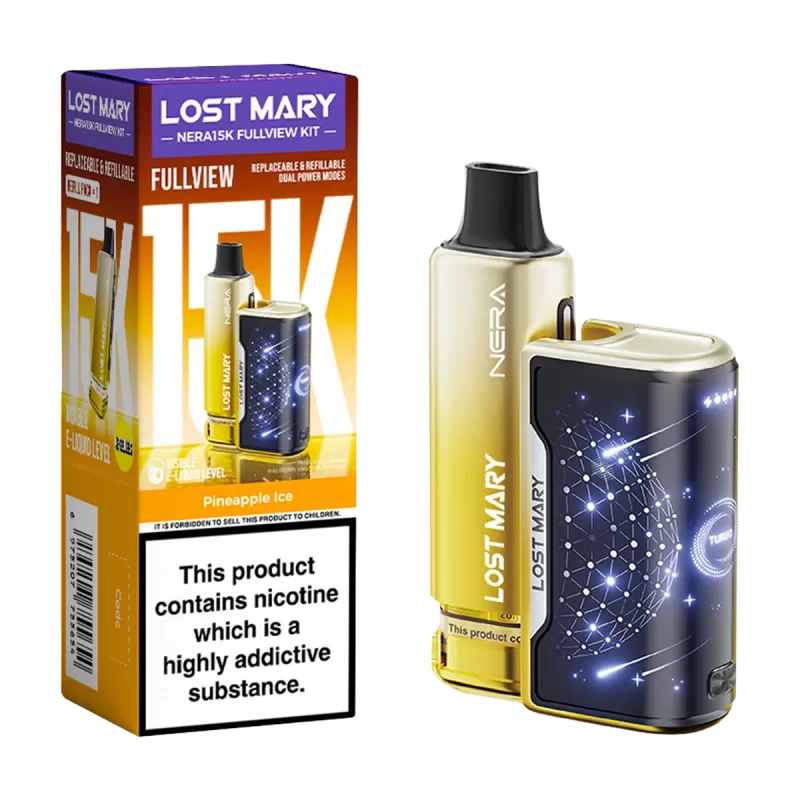 Lost Mary NERA15K Kit - Blueberry Sour Raspberry - Vapeshop Co - Image 2