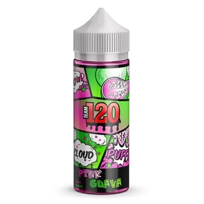 Team 120 Pink Guava 100ml – e-juice utan nikotin