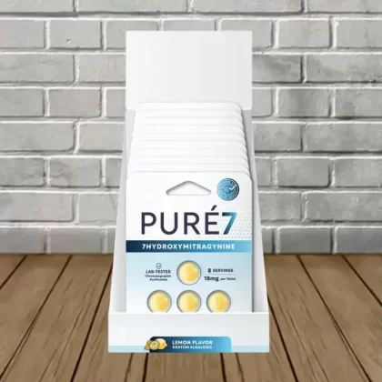 Pure7 7-Hydroxymitragynine Extract Tablets Full Case 10ct