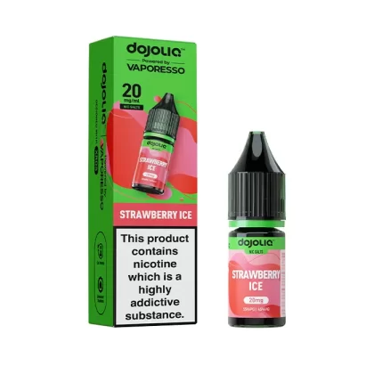 Strawberry Ice Nic Salt by Vaporesso Dojoliq - 10 mg - Medium Strength