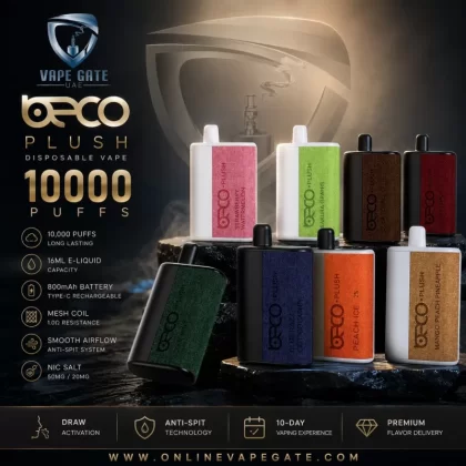 Vaptio - Beco Plush Disposable Vape (10,000 Puffs)