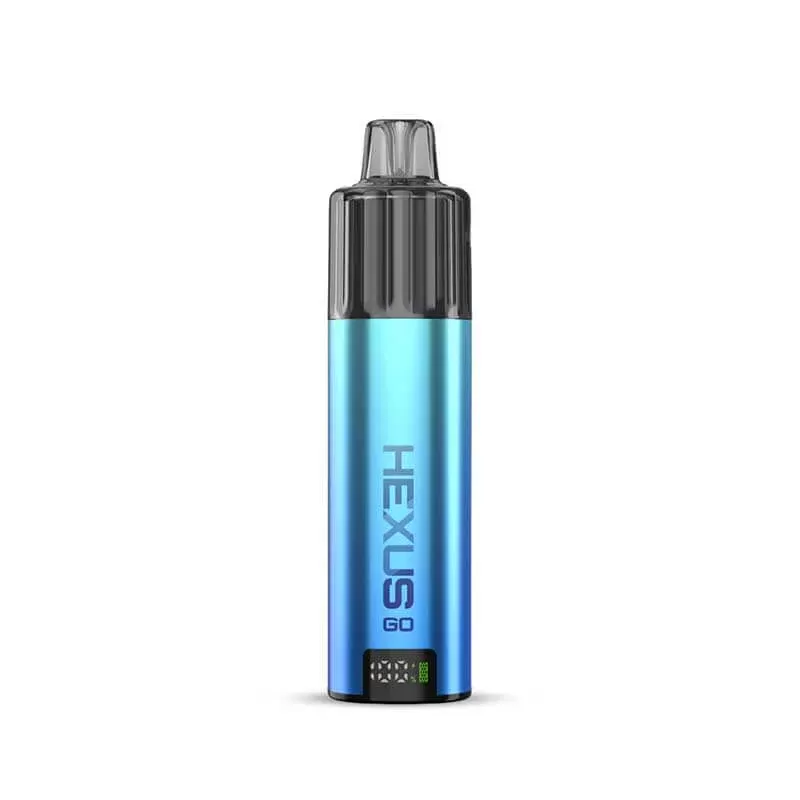 Hexus Go 12ml Refillable Pod Vape Kit - Colour#Blue Gradient>Pink>Black>Purple Blue