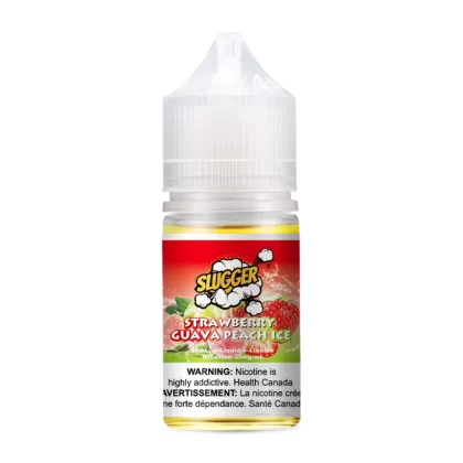 SLUGGER Salt – Strawberry Guava Peach Ice 30ml (20, 35, 50mg) - Vape Product, Vape Product