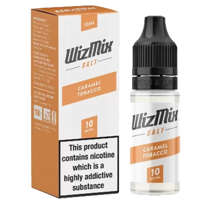 Wizmix Salt Caramel Tobacco – 10ml