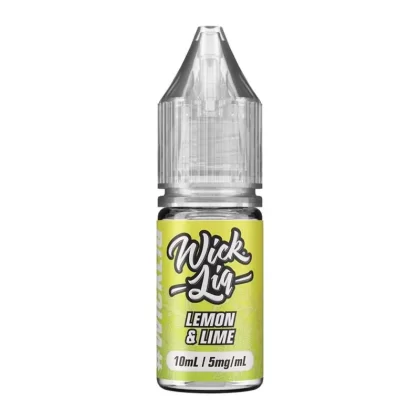 Lemon Lime By Wick Liq 10ml Nic Salt - Nicotine Strength#5mg (Salt)>20mg (Salt)>10mg (Salt) (AE23A3)