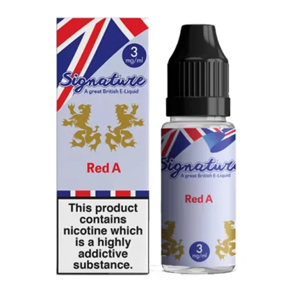 Red A - Signature E Liquid 10ml - 6mg