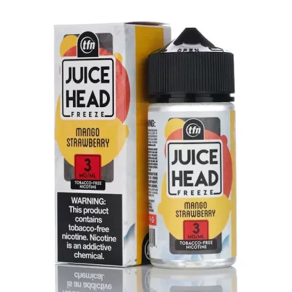 Juice Head TFN E-Liquid - Mango Strawberry Freeze- 100ml - 3mg