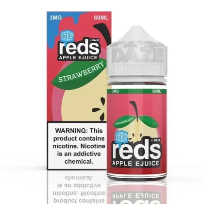 Reds Apple Vape Juice | Strawberry Iced