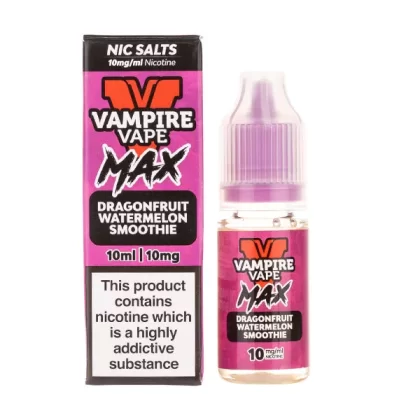 Dragonfruit Watermelon Smoothie Nic Salt E-Liquid by Vampire Vape Max - 20mg